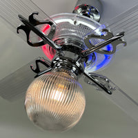 Delray™ Barbershop Edition Neon Ceiling Fan