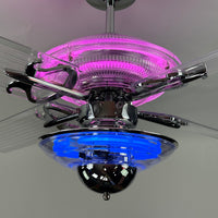 Delray™ Neon Ceiling Fan (Bubblegum)