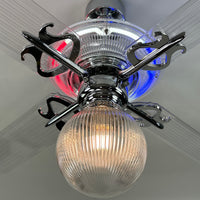 Delray™ Barbershop Edition Neon Ceiling Fan