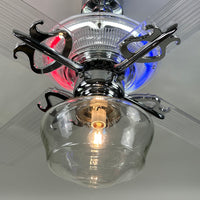 Delray™ Barbershop Edition Neon Ceiling Fan