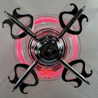 Delray™ Neon Ceiling Fan (Hot Pink)