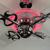Delray™ Neon Ceiling Fan (Hot Pink)