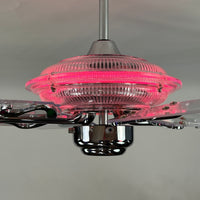 Delray™ Neon Ceiling Fan (Hot Pink)