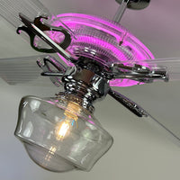 Delray™ Neon Ceiling Fan (Bubblegum)