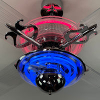 Delray™ Neon Ceiling Fan (Hot Pink)