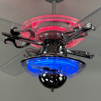 Delray™ Neon Ceiling Fan (Hot Pink)