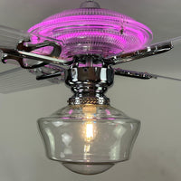 Delray™ Neon Ceiling Fan (Bubblegum)