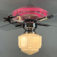 Delray™ Neon Ceiling Fan (Hot Pink)