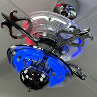 Delray™ Barbershop Edition Neon Ceiling Fan