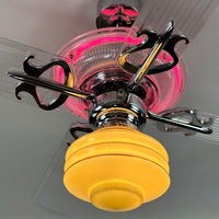 Delray™ Neon Ceiling Fan (Hot Pink)