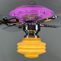 Delray™ Neon Ceiling Fan (Bubblegum)