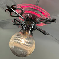Delray™ Neon Ceiling Fan (Hot Pink)