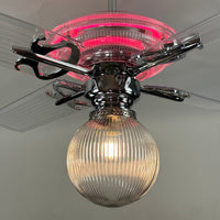 Delray™ Neon Ceiling Fan (Hot Pink)