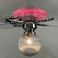Delray™ Neon Ceiling Fan (Hot Pink)