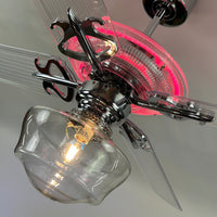 Delray™ Neon Ceiling Fan (Hot Pink)