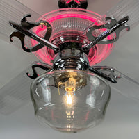Delray™ Neon Ceiling Fan (Hot Pink)