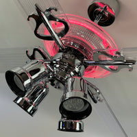 Delray™ Neon Ceiling Fan (Hot Pink)