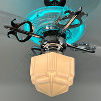 Delray™ Neon Ceiling Fan (Turquoise)