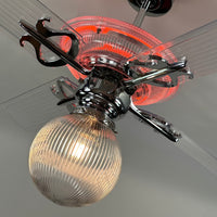 Delray™ Neon Ceiling Fan (Tangerine)