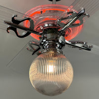 Delray™ Neon Ceiling Fan (Tangerine)