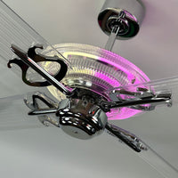 Delray™ Neon Ceiling Fan (Strawberry Éclair)