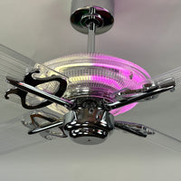 Delray™ Neon Ceiling Fan (Strawberry Éclair)