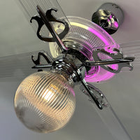 Delray™ Neon Ceiling Fan (Strawberry Éclair)