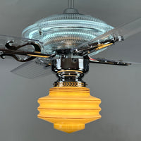 Delray™ Neon Ceiling Fan (Snow White)