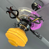 Delray™ Neon Ceiling Fan (Strawberry Éclair)
