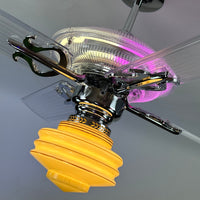 Delray™ Neon Ceiling Fan (Strawberry Éclair)