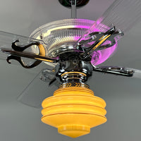 Delray™ Neon Ceiling Fan (Strawberry Éclair)