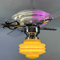 Delray™ Neon Ceiling Fan (Strawberry Éclair)