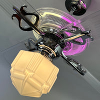 Delray™ Neon Ceiling Fan (Strawberry Éclair)