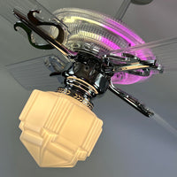 Delray™ Neon Ceiling Fan (Strawberry Éclair)
