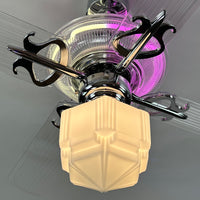 Delray™ Neon Ceiling Fan (Strawberry Éclair)
