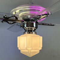 Delray™ Neon Ceiling Fan (Strawberry Éclair)
