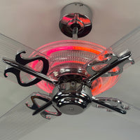 Delray™ Neon Ceiling Fan (Autumn Sunset)