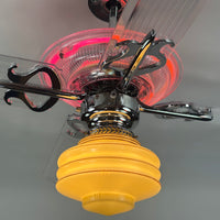 Delray™ Neon Ceiling Fan (Autumn Sunset)