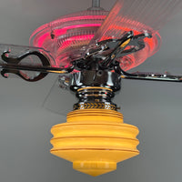 Delray™ Neon Ceiling Fan (Autumn Sunset)