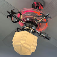 Delray™ Neon Ceiling Fan (Autumn Sunset)