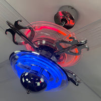 Delray™ Neon Ceiling Fan (Autumn Sunset)