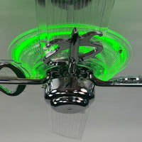 Delray™ Neon Ceiling Fan (Green)