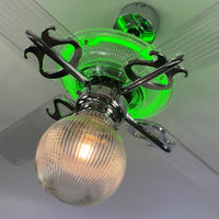Delray™ Neon Ceiling Fan (Green)