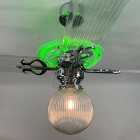 Delray™ Neon Ceiling Fan (Green)