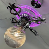 Delray™ Neon Ceiling Fan (Magenta)