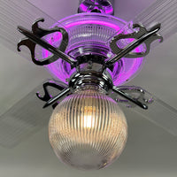 Delray™ Neon Ceiling Fan (Magenta)
