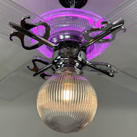 Delray™ Neon Ceiling Fan (Magenta)