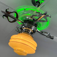 Delray™ Neon Ceiling Fan (Green)