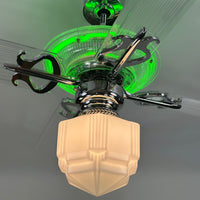 Delray™ Neon Ceiling Fan (Green)