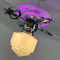 Delray™ Neon Ceiling Fan (Magenta)